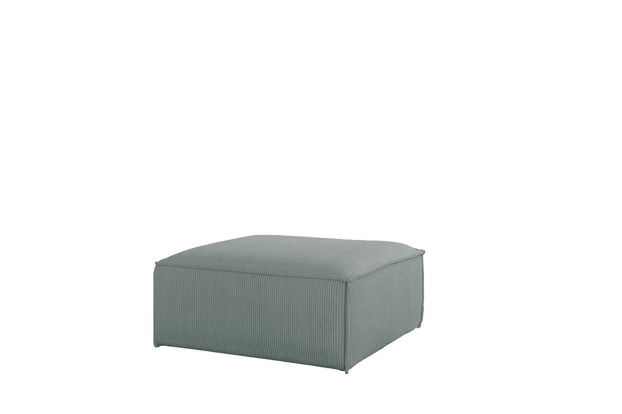 Fun Möbel Диван Designerhocker CELES PREMIUM 105x105 cm in Stoff (105x105x40 cm), In 3 verschiedenen Stoffen