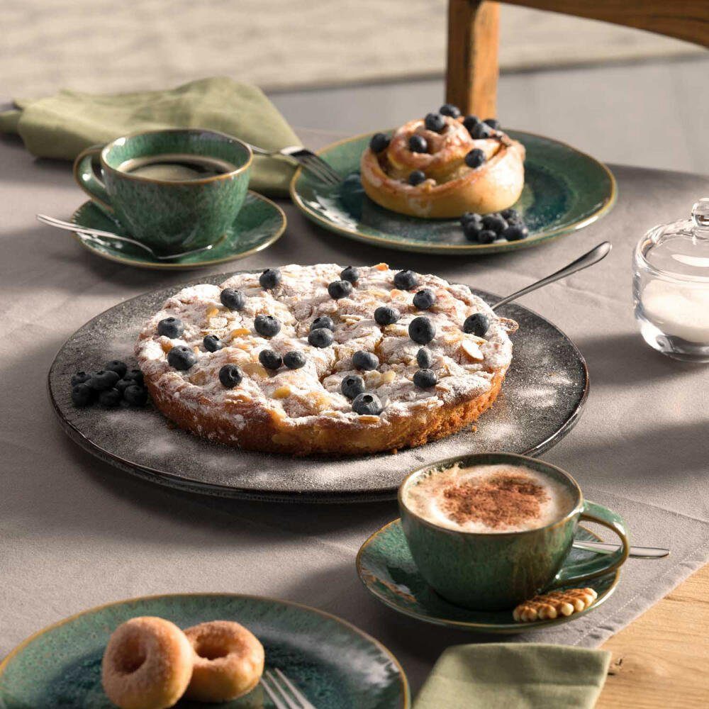 LEONARDO Tortenplatte Matera, Anthrazit, Keramik, stapelbar da praktisch