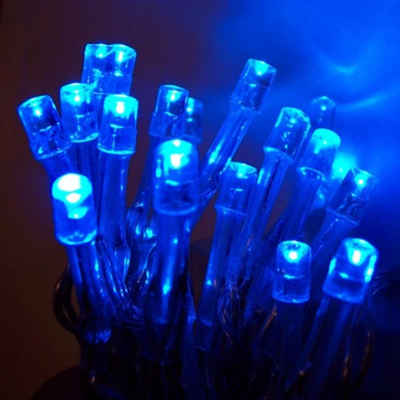 Nipach LED-Lichterkette BI11577 30er LED Lichterkette blau