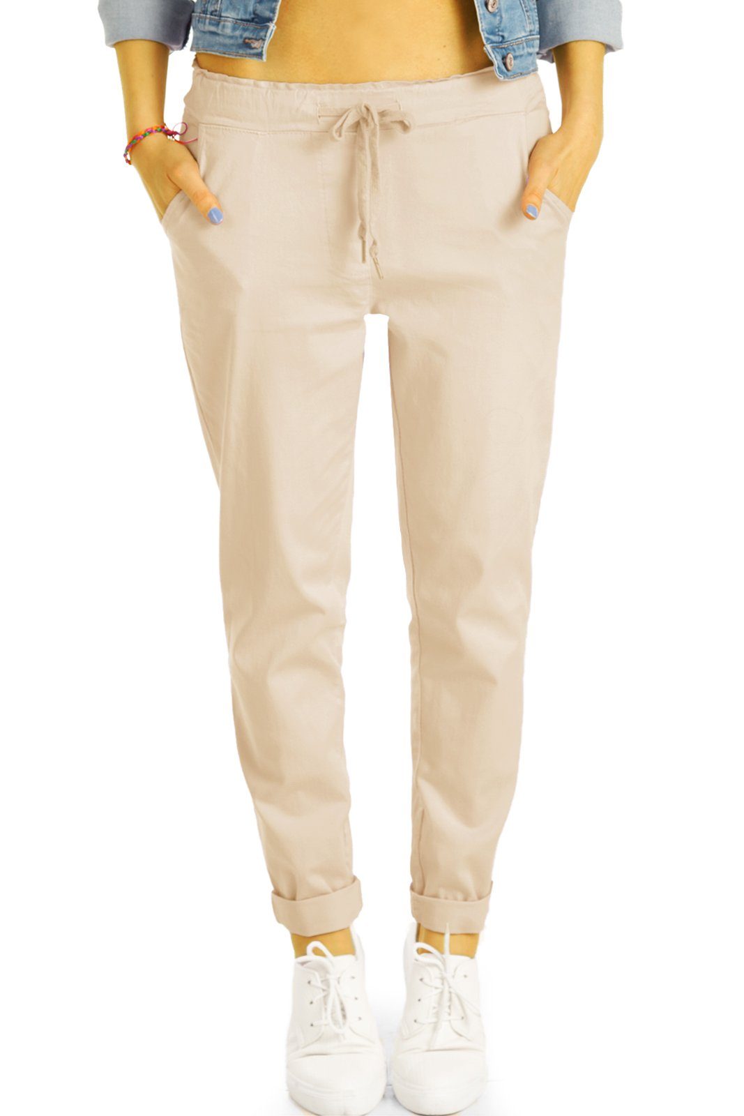 be styled Stoffhose Leichte Sommer Stoffhosen, bequem geschnittene Hosen - Damen - h29a mit Stretch-Anteil