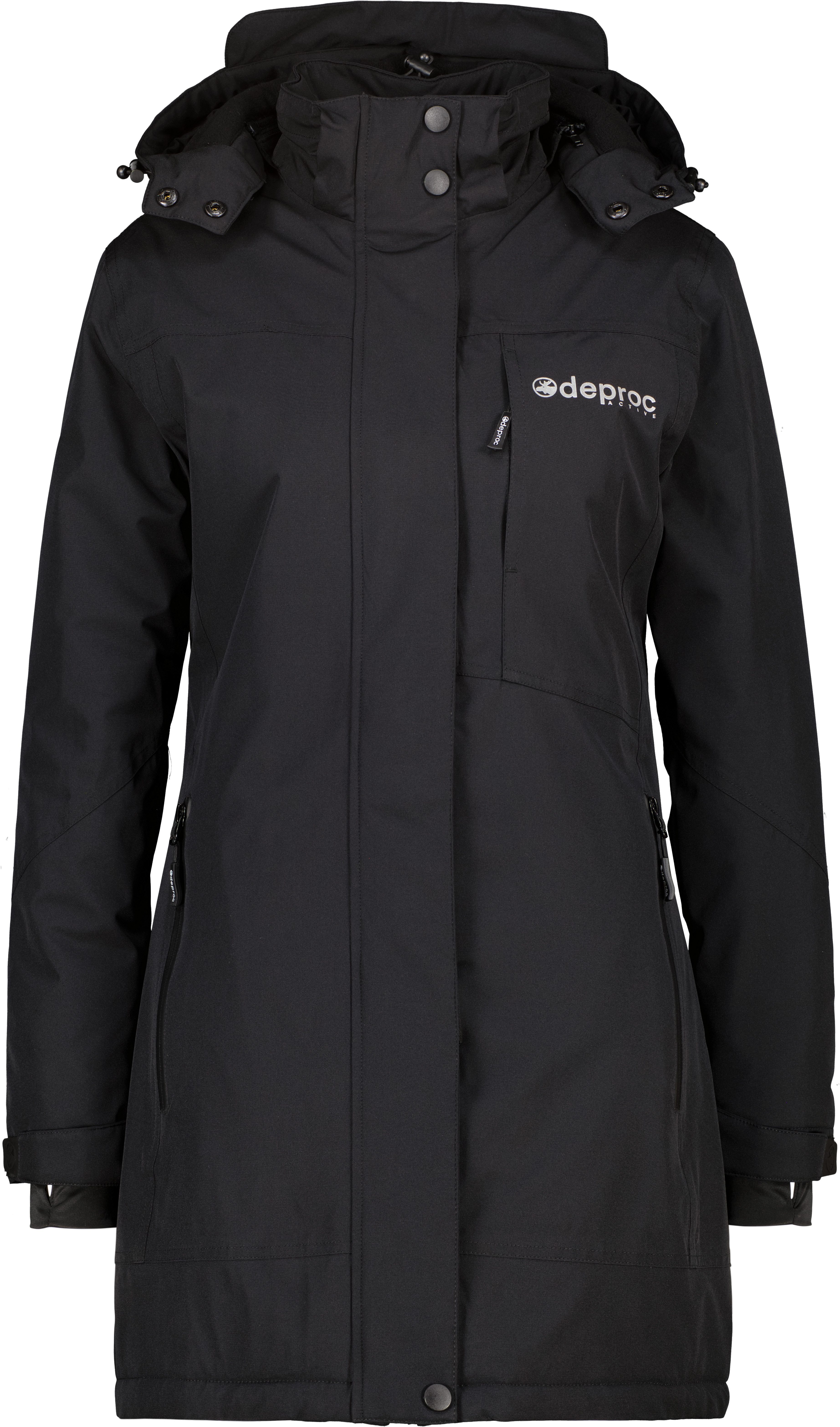 DEPROC Active Langjacke MONTREAL LONG WMN OS Übergangsjacke Kurzmantel Soft günstig online kaufen