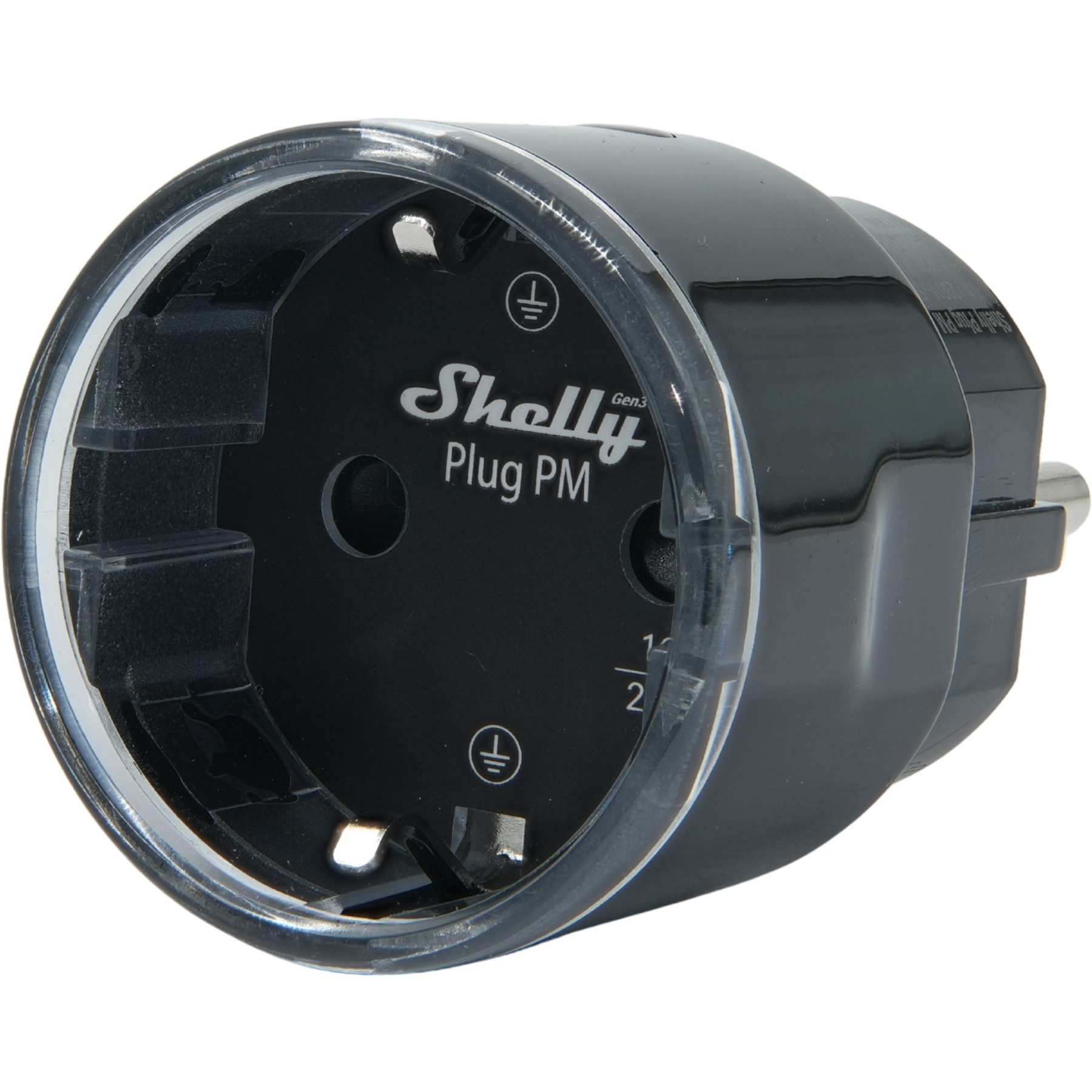 Shelly WLAN-Steckdose SHELLY WLAN-Steckdose Plug PM Gen3, schwarz von Shelly