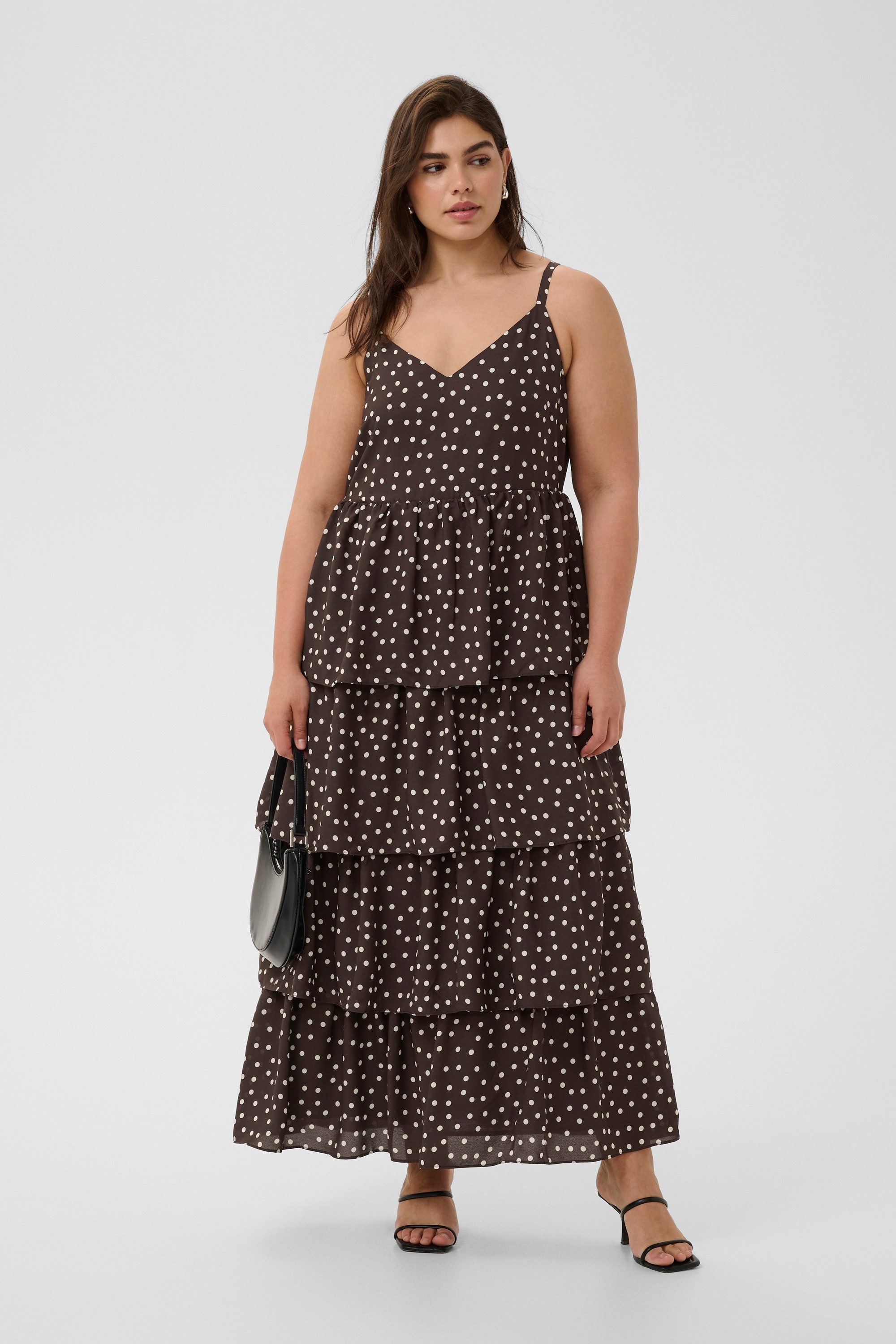 KAFFE Curve Blusenkleid Kleid KClory Große Größen