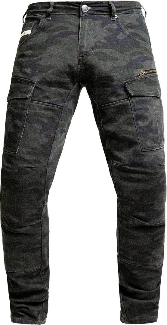 John Doe Motorradhose Defender Mono Damen Motorrad Textilhose wasserabweisend abriebfest