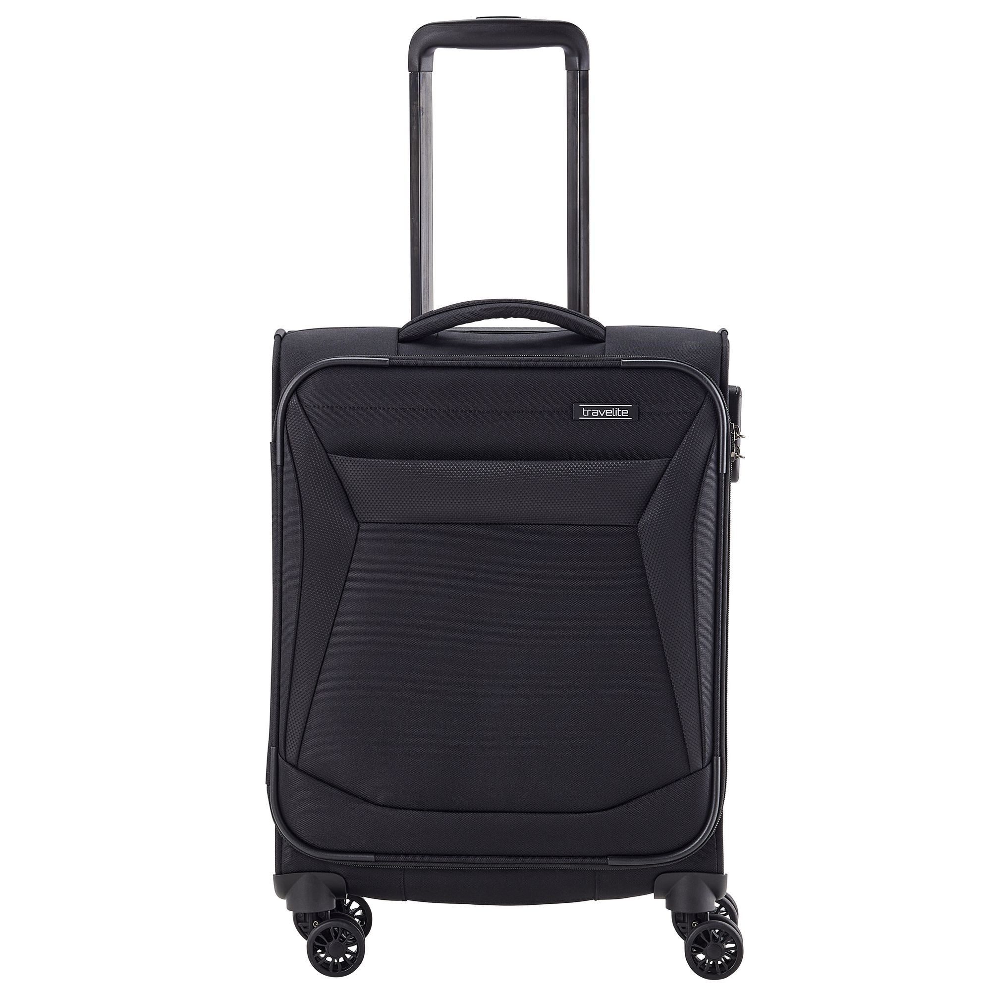 travelite Handgepäck-Trolley Chios, 4 Rollen, Polyester