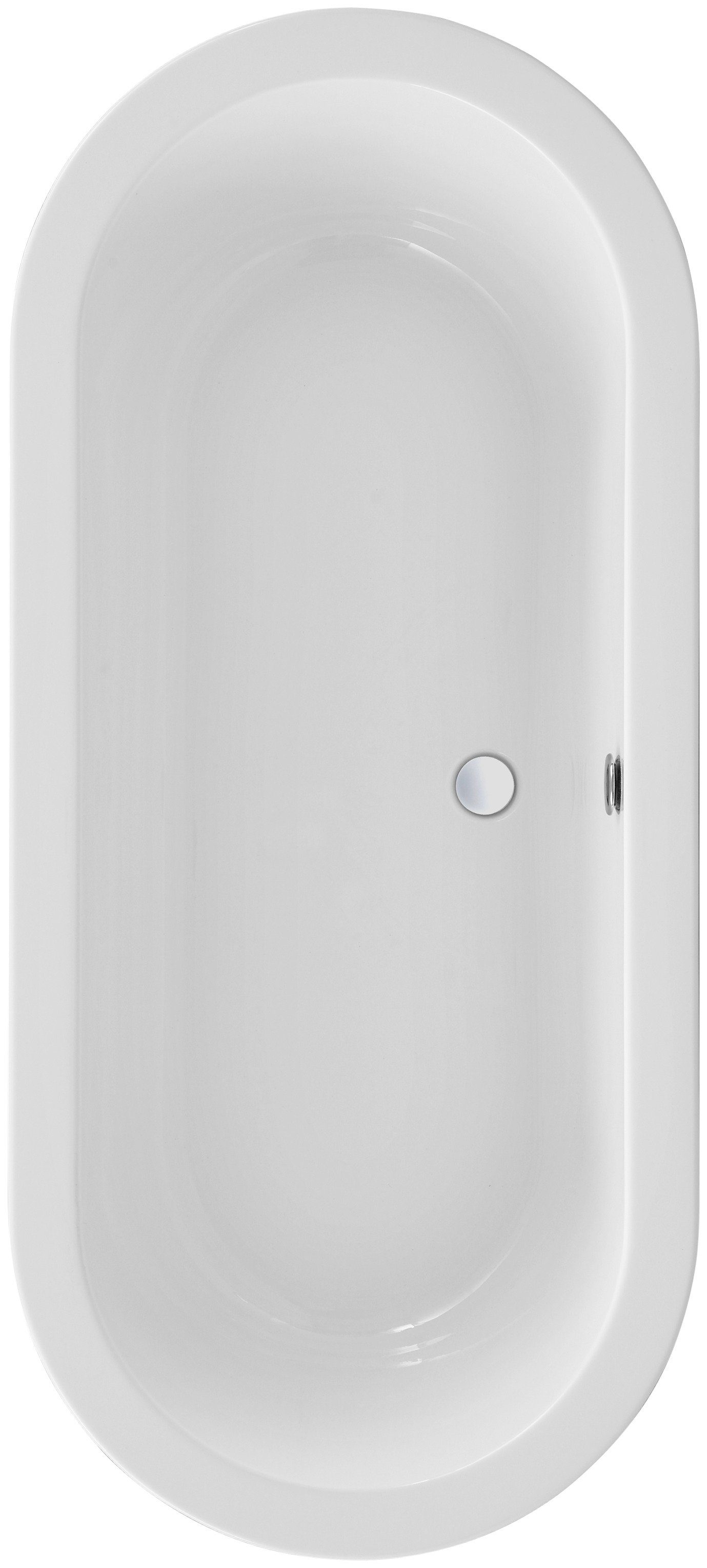 OTTOFOND Badewanne Flora, (1-tlg), mit verchromte Ablaufgarnitur "Klick-Klack". Reduzierter Preis € 1.281,79. Unverbindliche Preisempfehlung € 1.899,00