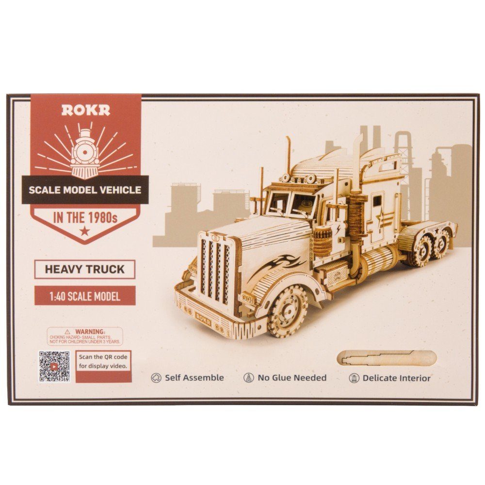 Truck, ROKR Puzzleteile 3D-Puzzle 286 Heavy