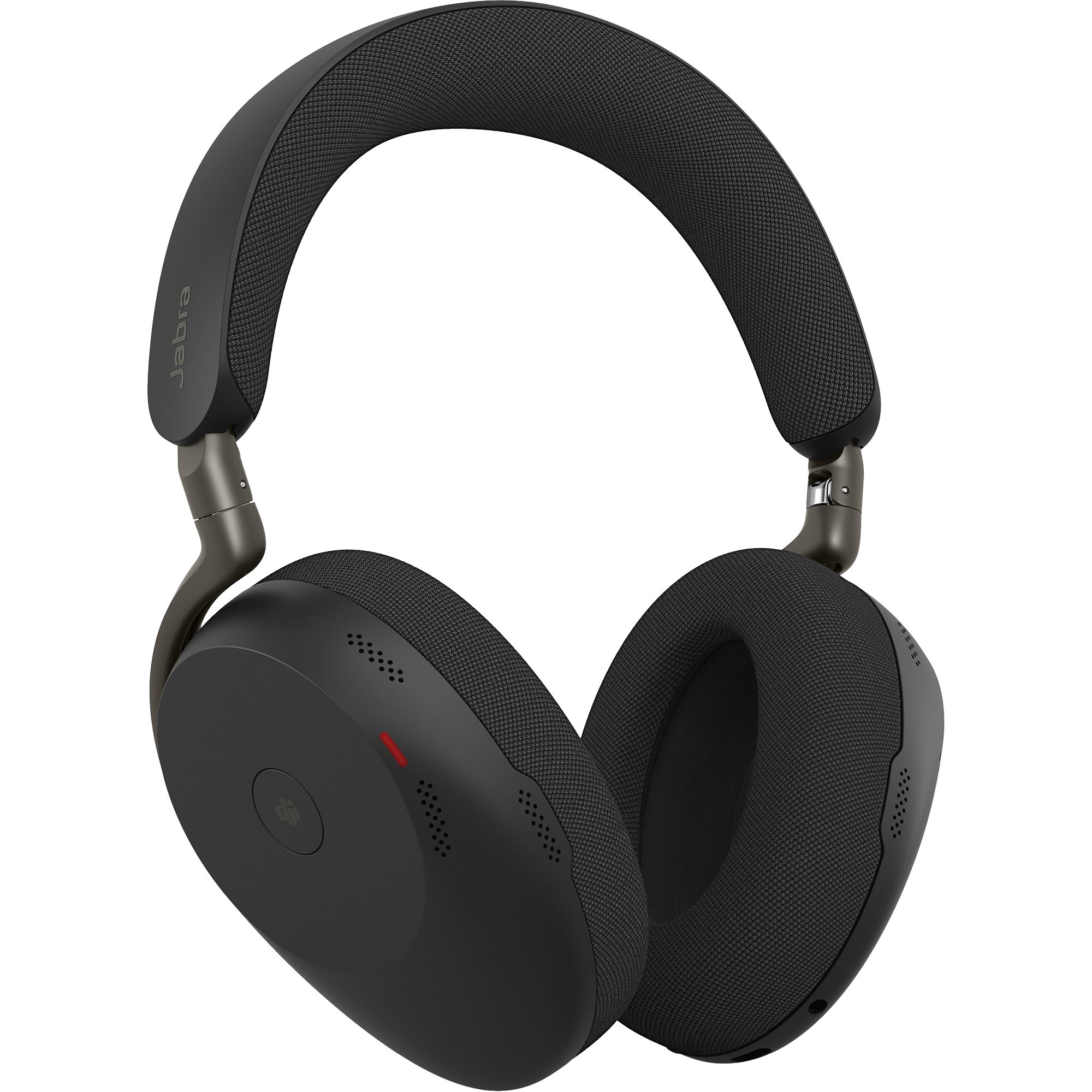 Jabra Jabra Evolve3 85, Headset, (UC, USB-A Bluetooth-Adapter) Headset (Busylight, Ruhemodus, Wireless-Charging, Schnellladefunktion (5 Minuten laden. 5 Stunden Akkulaufzeit)