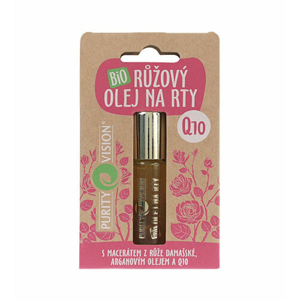 Purity Vision Lippenpflegemittel Reinheit Vision Bio Rosa Lippenöl 10ml