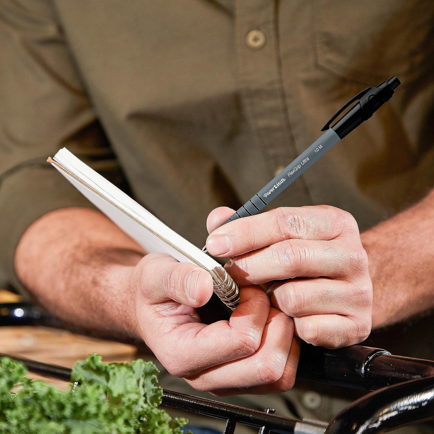 Paper Mate Permanentmarker Papermate Flexgrip Blau 2er