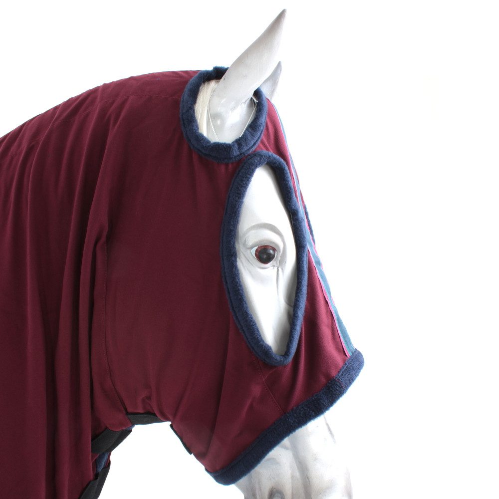 Horseware Pferde-Abschwitzdecke Horseware Rambo Show Set Sheet - Burgundy