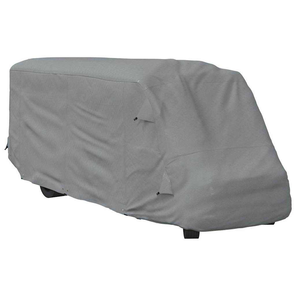 vidaXL Autoplane 660 x 235 x 275 cm Schutzhülle für Wohnmobil Grau 660x235x275 cm Vlies