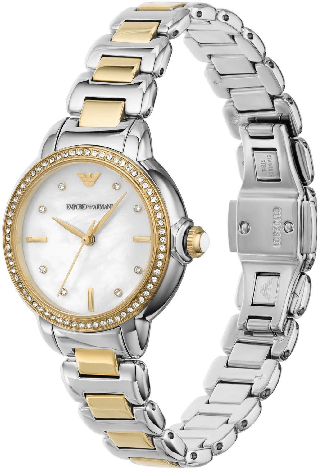 Emporio Armani Quarzuhr AR11524, Armbanduhr, Damenuhr, günstig online kaufen