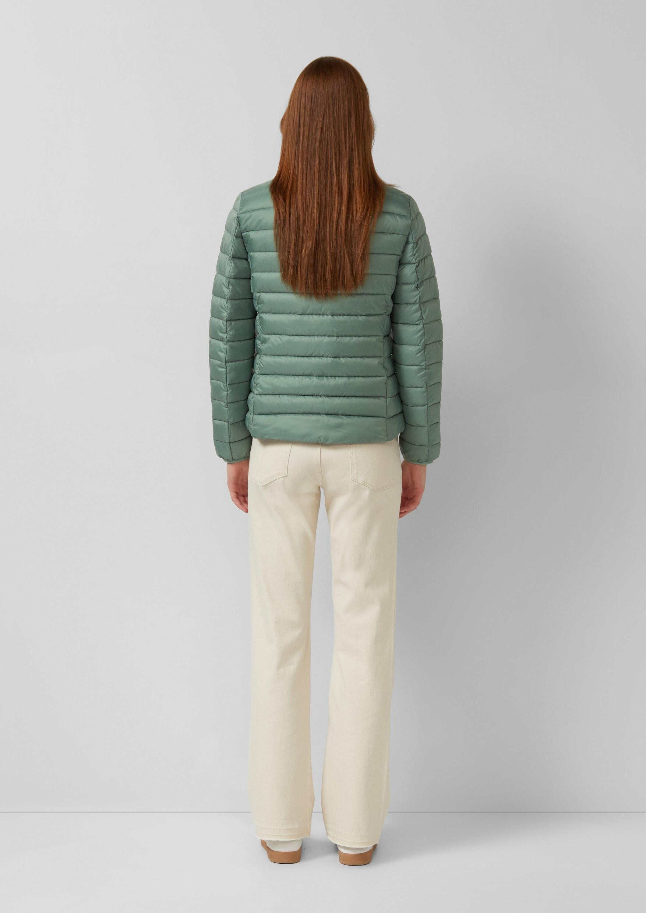 s.Oliver Funktionsjacke Outdoor-Jacke Leichte Steppjacke mit Packfunktion