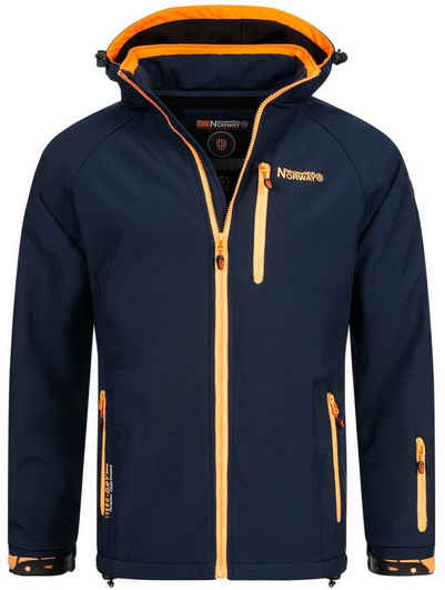 Geographical Norway Softshelljacke Frühlings Jacke Übergangsjacke Softshell Jacke Regen Jacke Outdoor