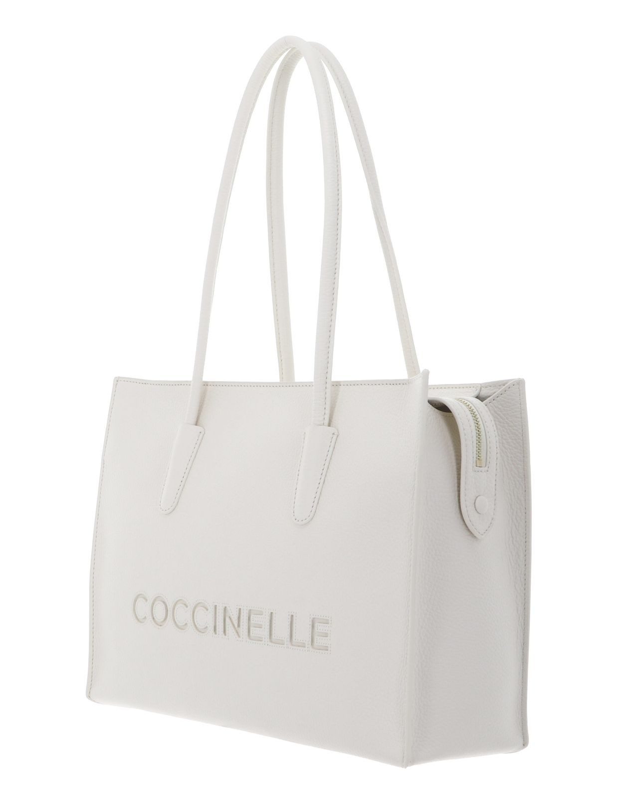 COCCINELLE Handtasche Handbag Grained Leather, aus echtem Rindsleder