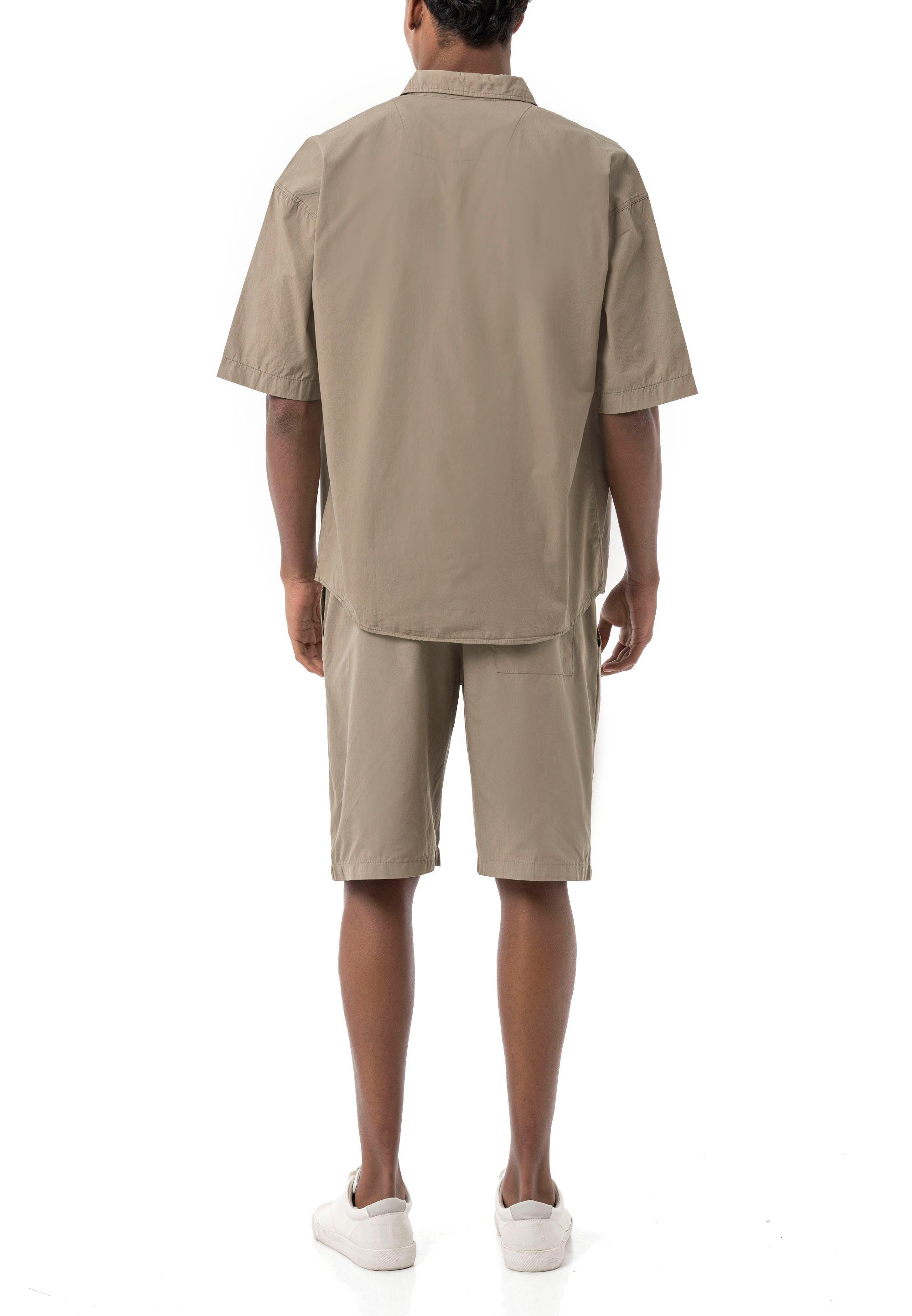 RedBridge Shirt & Shorts by Spruce Sommer-Set Kurzarm Hemd und kurze Hose Luftig und bequem (Set, 2-tlg., T-Shirt & Shorts)