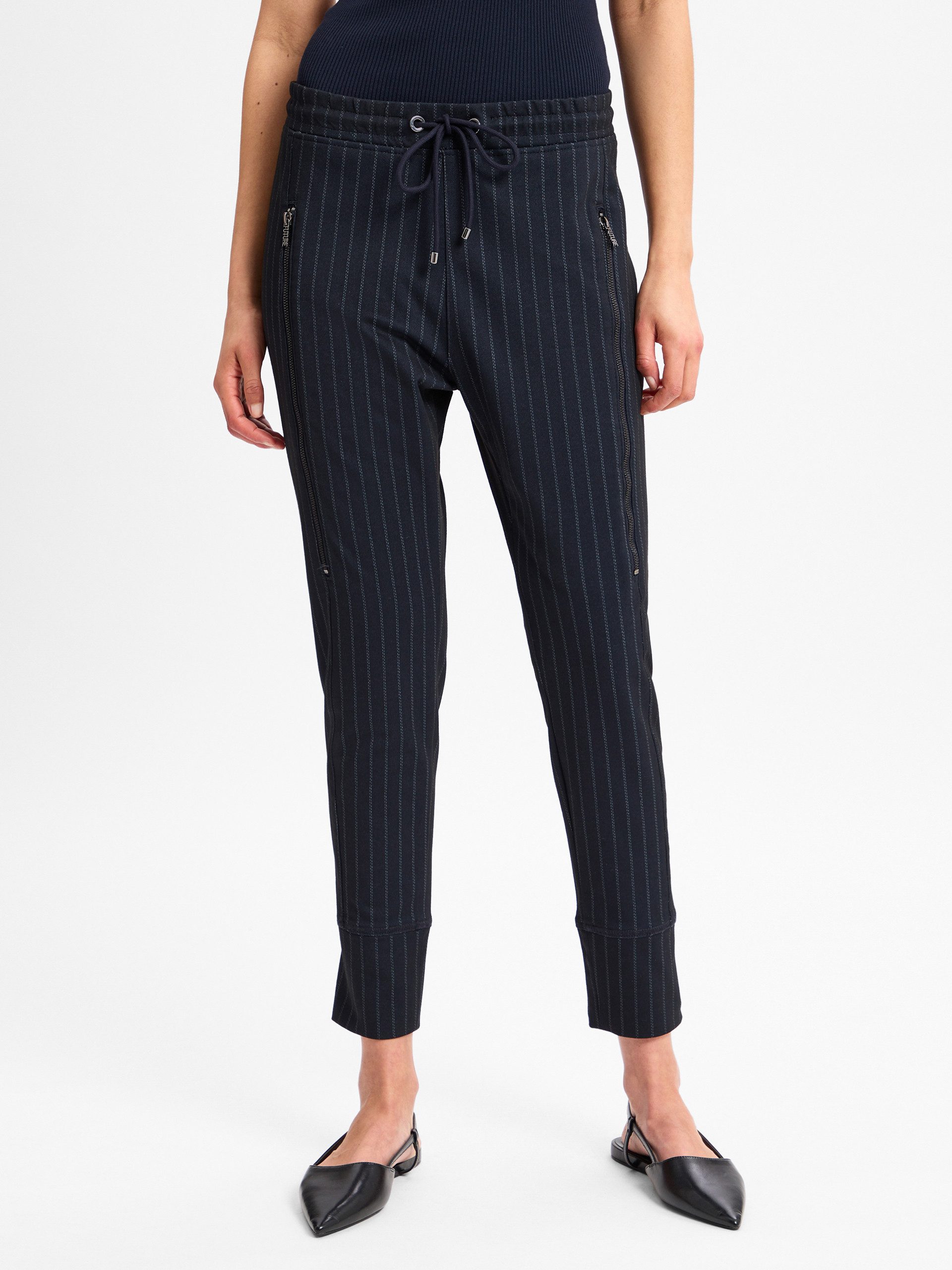 MAC Bundfaltenhose Future