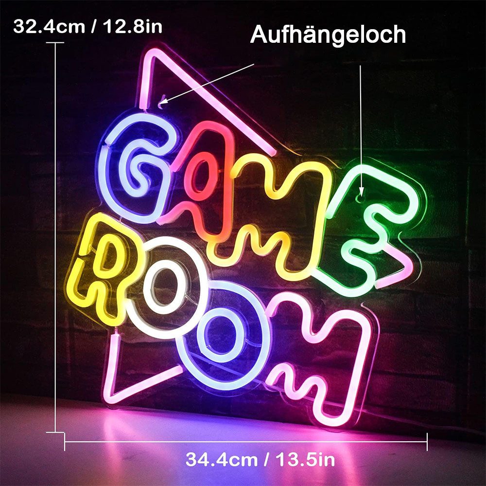 TUWENA LED Dekofigur Neonlicht für Spielzimmer günstig online kaufen