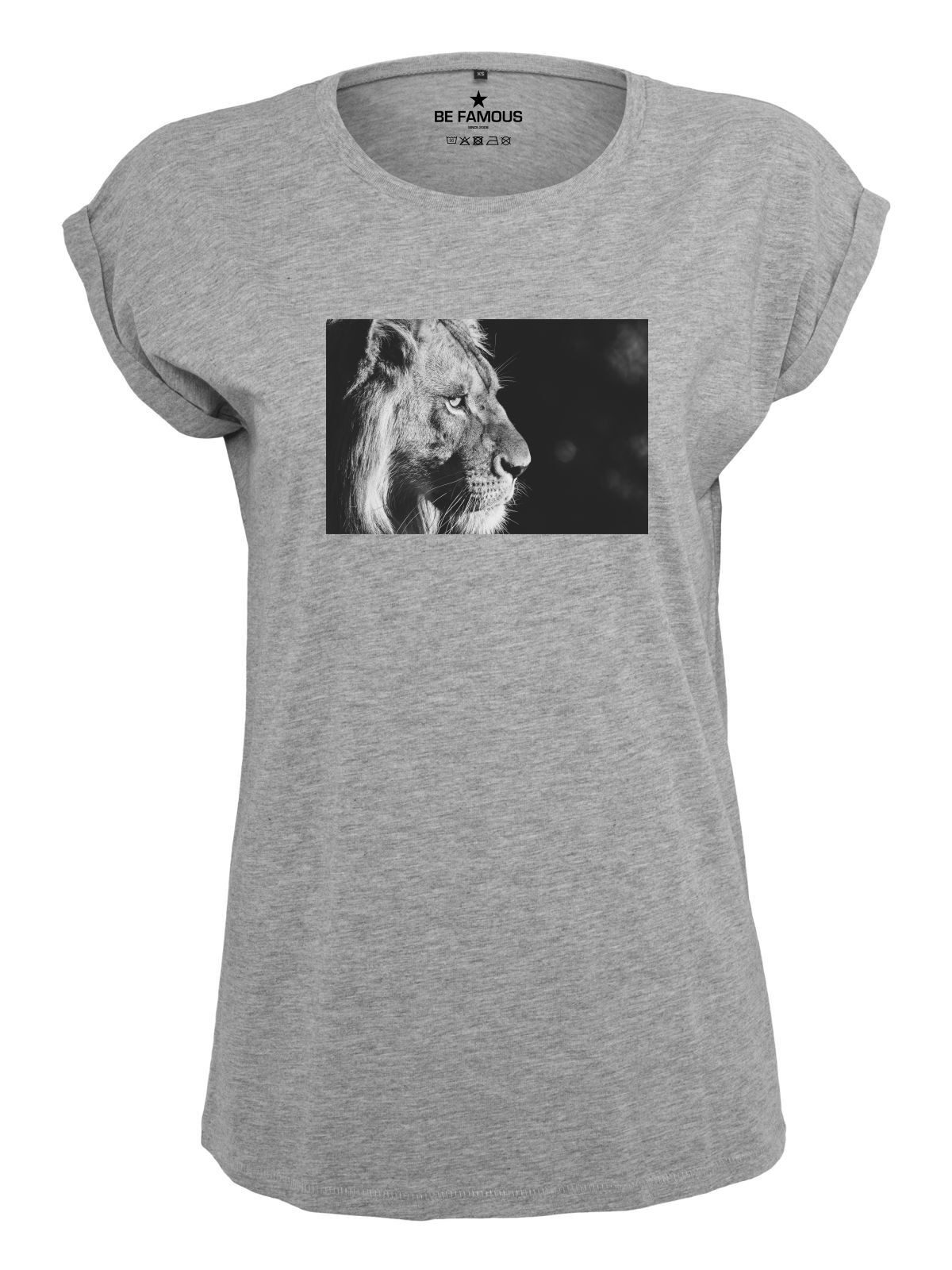 Print-Shirt Classic Roll Up Lionpho