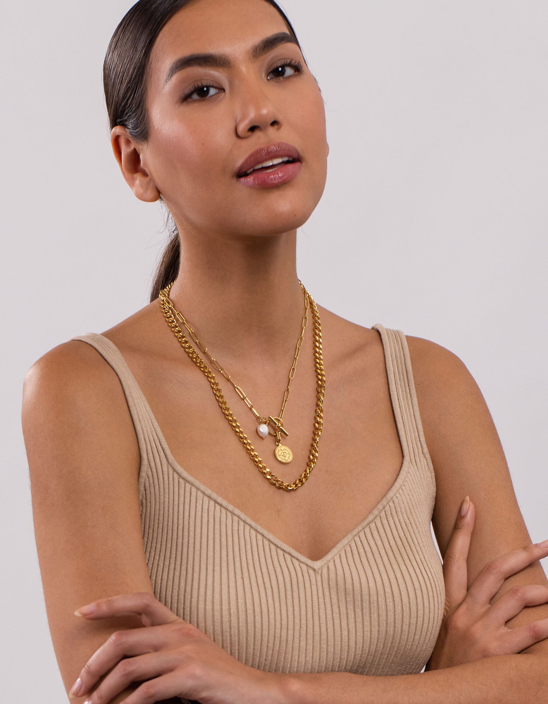 Purelei Gliederkette Makani (2tlg. Schmuckset: Halsketten, 2-tlg)