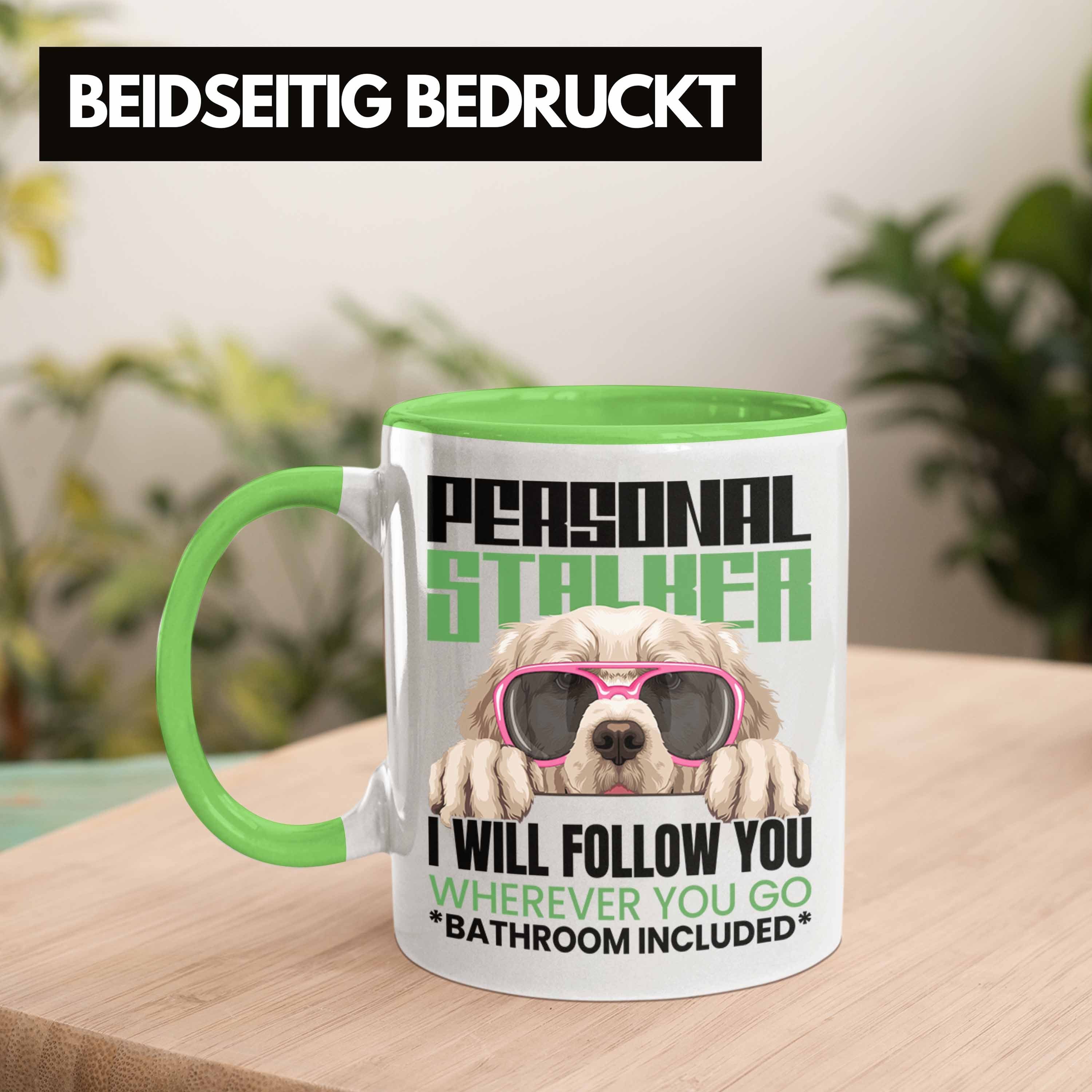 Trendation Tasse Golden Geschenk Grün Besitzerin Tasse Spruch Lustiger Geschenkide Retriever