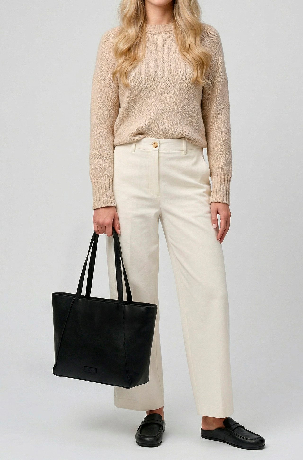 Marc O'Polo Accessories Shopper Vera, große Einkaufstasche, Umhängetasche mit Reißverschluss