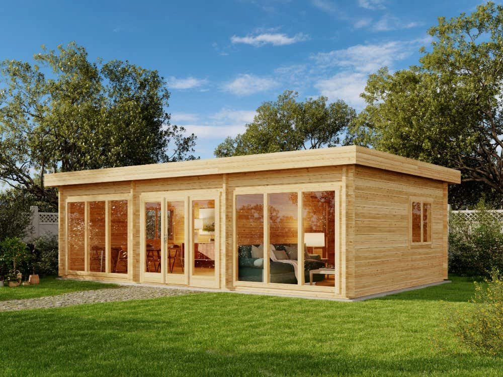 Thumbnail - Alpholz Gartenhaus Campus-70, BxT: 925x579 cm
