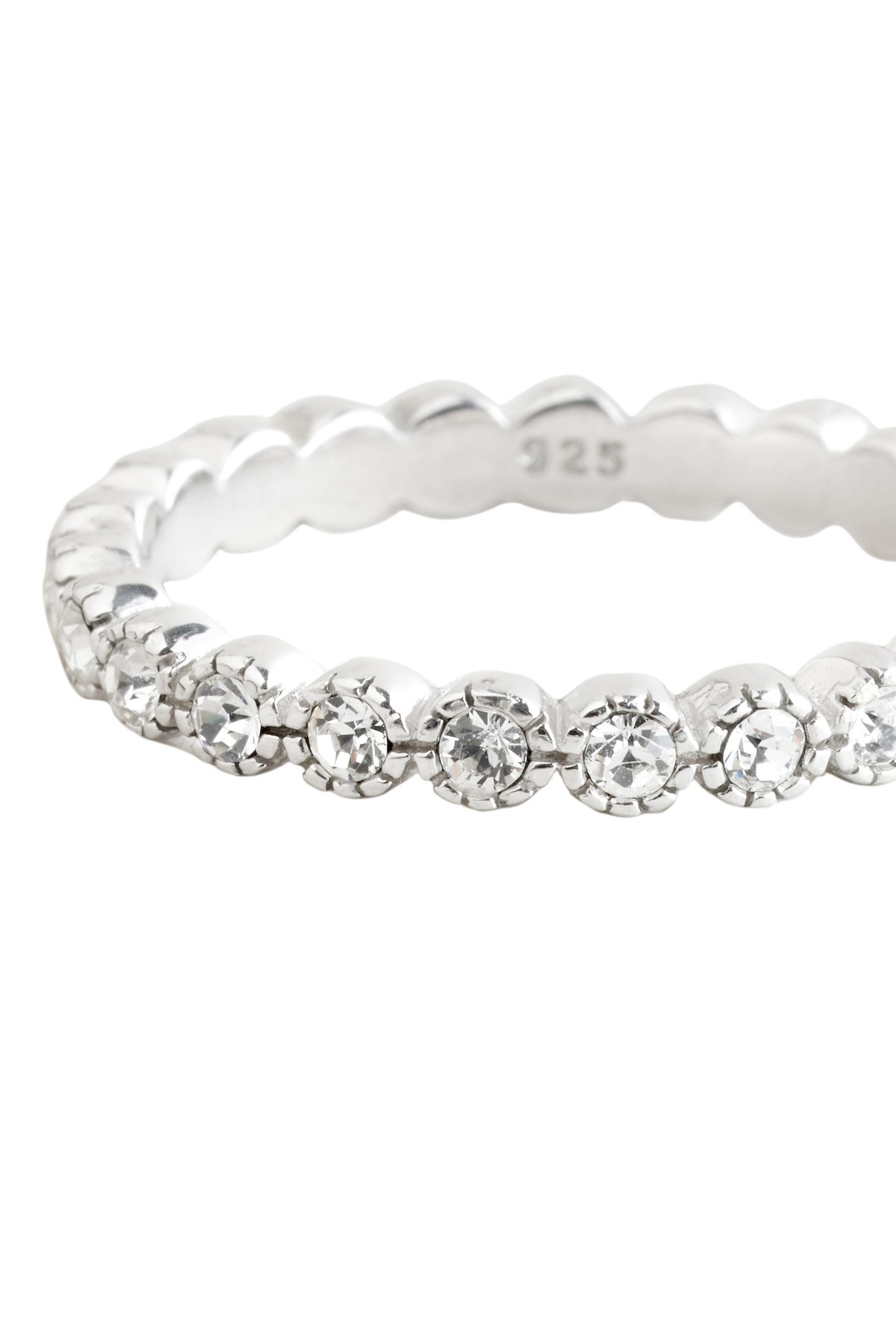 Next Fingerring Schmaler Glitzerring (1-tlg)