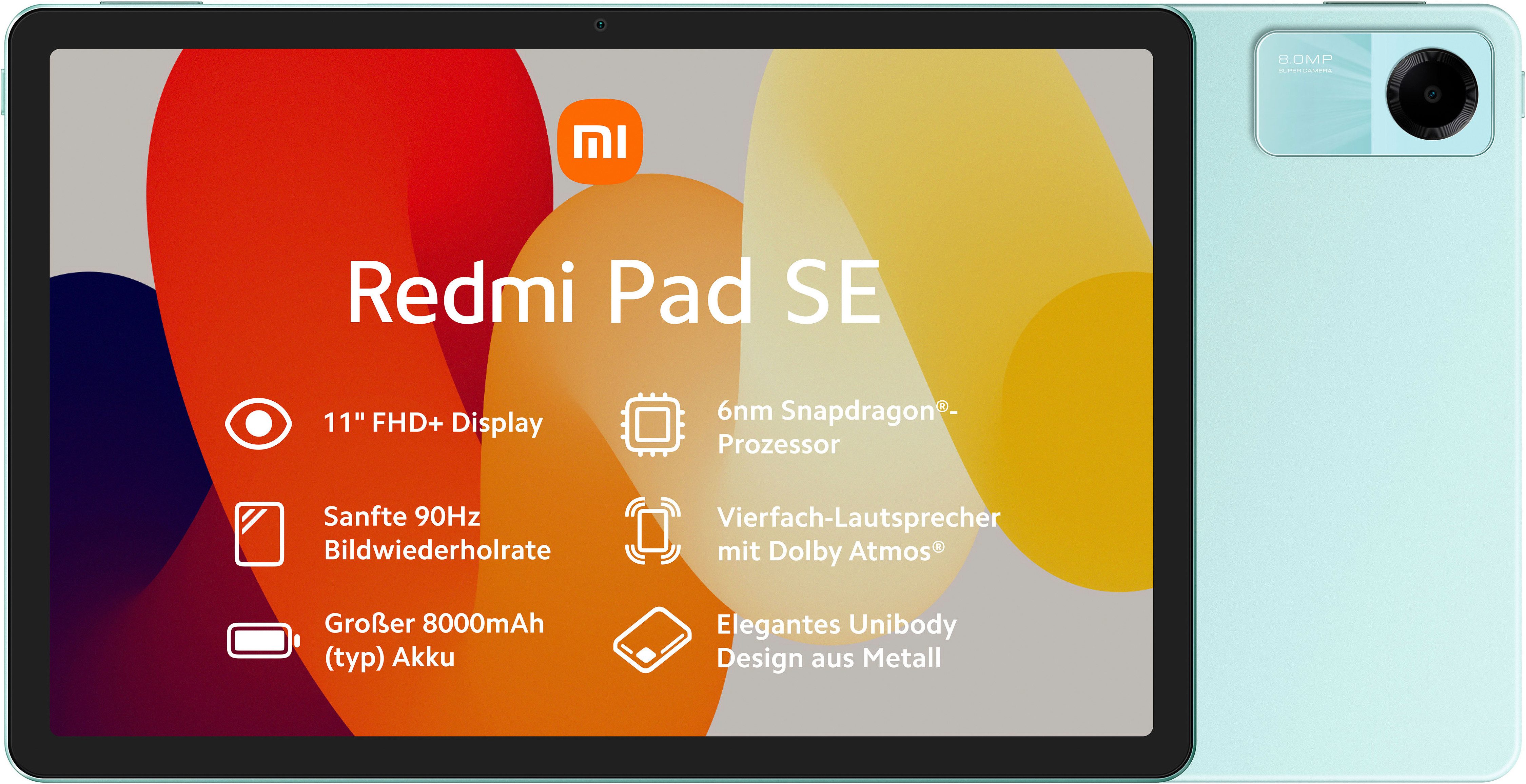 Xiaomi Redmi Pad SE 4+128Gb Tablet (11", 128 GB, Android)
