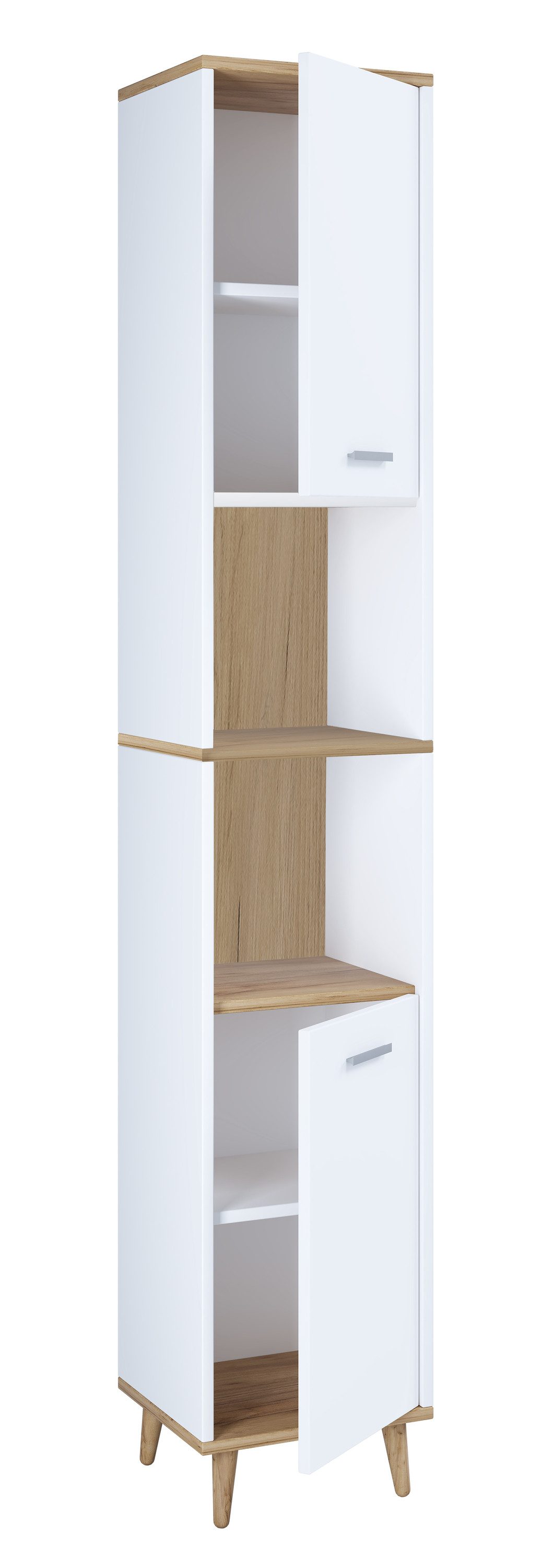 VCM Hochschrank Holz Badmöbel Bad Hochschrank günstig online kaufen