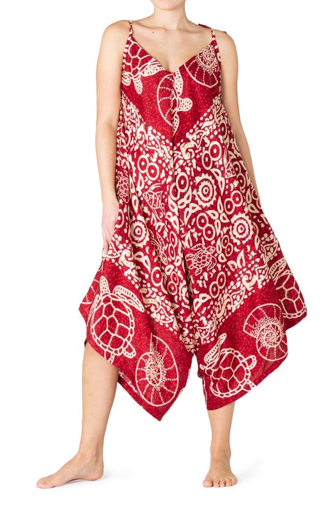 PANASIAM Tunikakleid lässiger Boho Jumpsuit aus günstig online kaufen