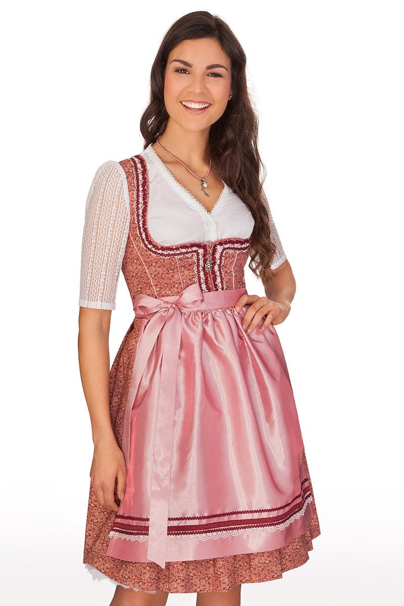 Dirndl Midi Dirndl 2tlg. - BONTE - rosenholz
