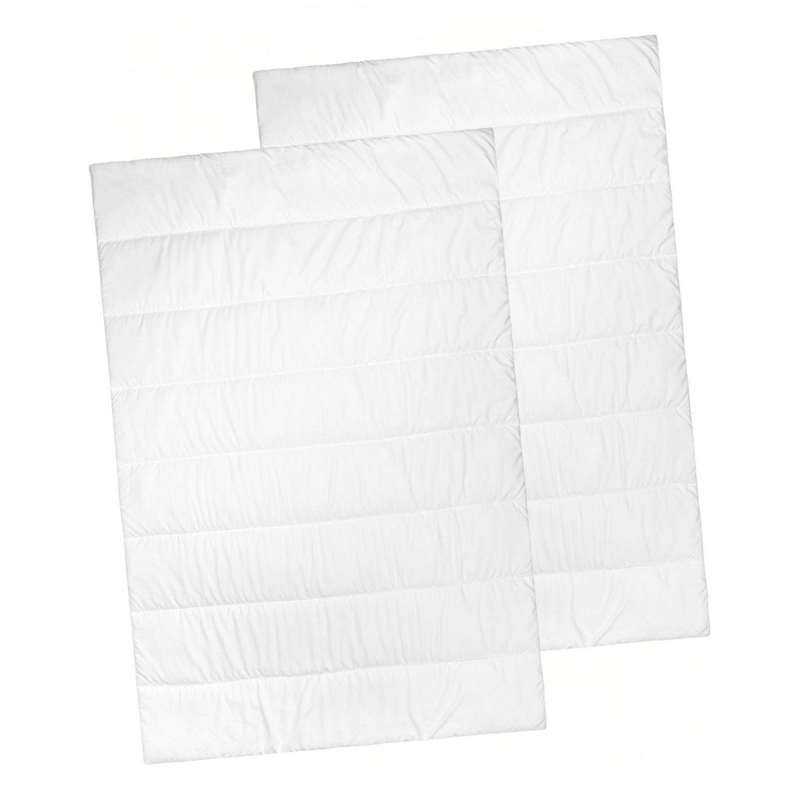 MOON Heimtextilien Microfaserbettdecke Steppbett Ganzjahresdecke mit Liniensteppung - ca. 135x200 cm, Füllung: 100% Polyester