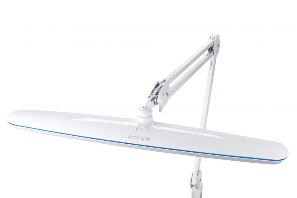 Semplix LED Arbeitslicht - Arbeitslampe 117 PCS LED/dimmbar/Tischklemme, individuell dimmbar, LED fest integriert, Tageslichtweiß, Kalt-weiß, Warm-weiß