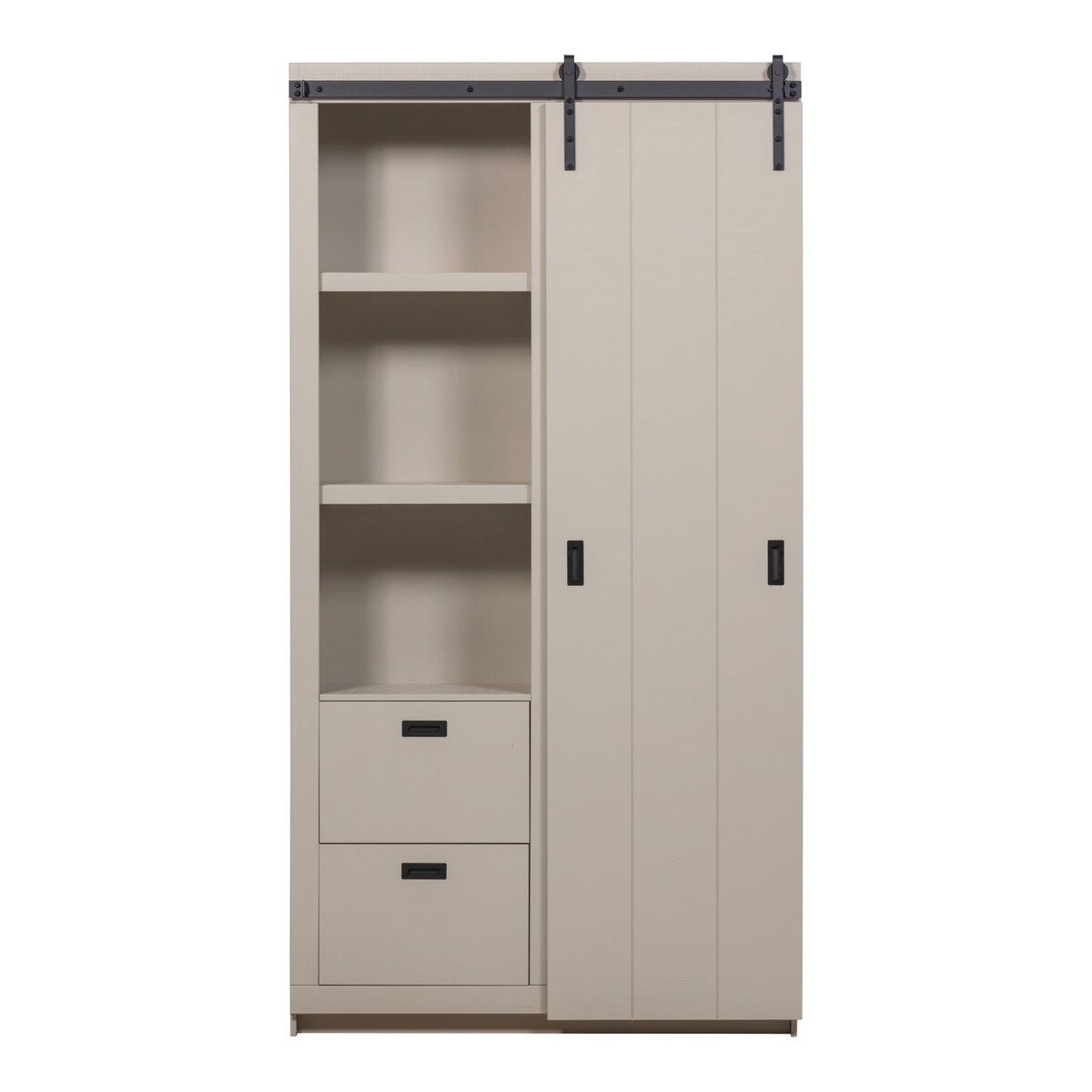 vtwonen Mehrzweckschrank Funktionale Schiebetür, geräumiger Stauraum