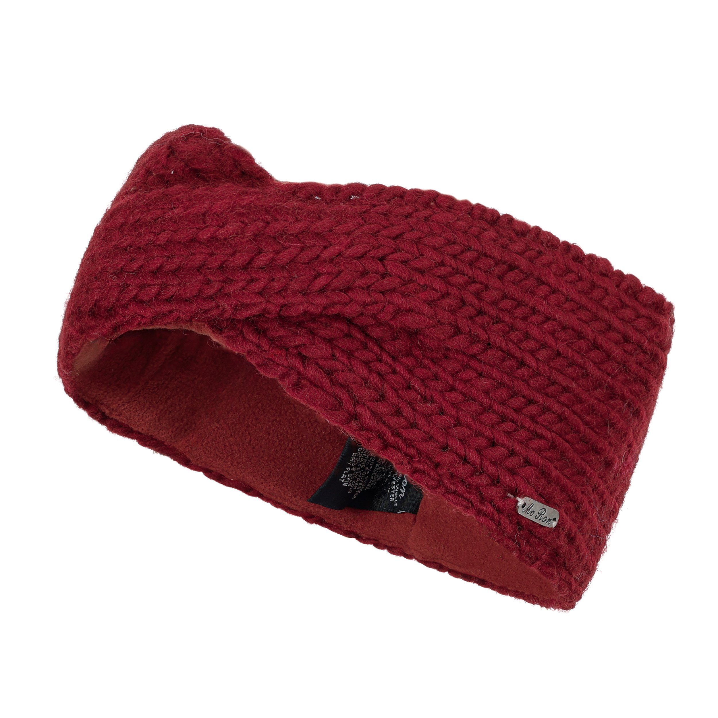 McRon Stirnband Modell Sarala im Twist, mit Fleece gefüttert