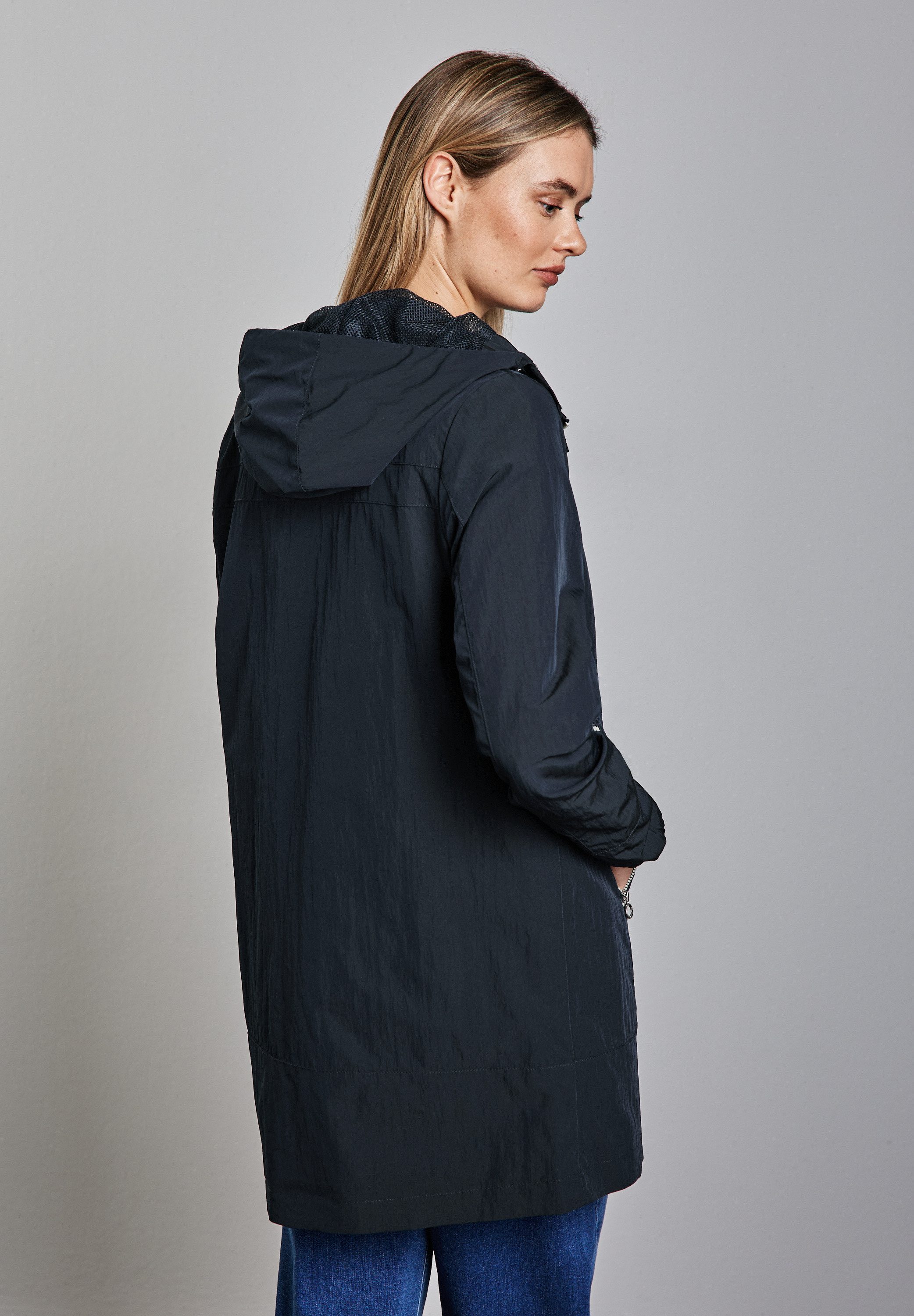 STREET ONE Kurzjacke mit Kapuze günstig online kaufen