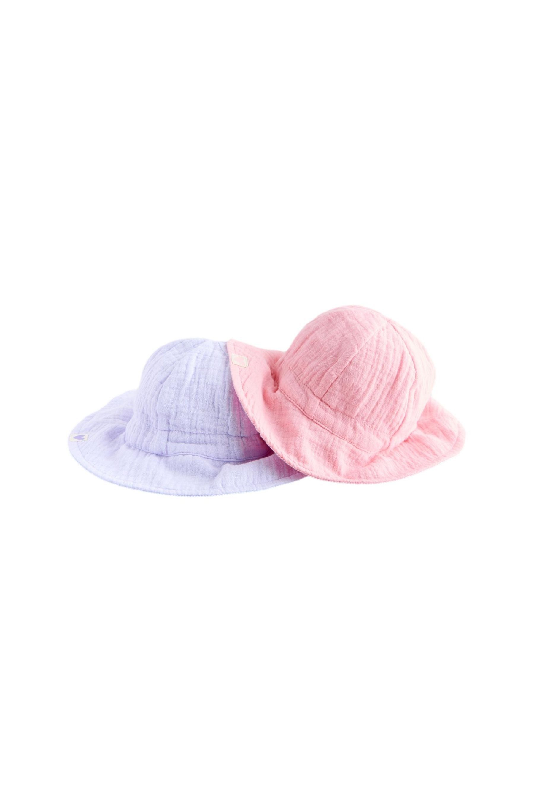Sonnenhut Baby-Mützen, 2er-Pack
