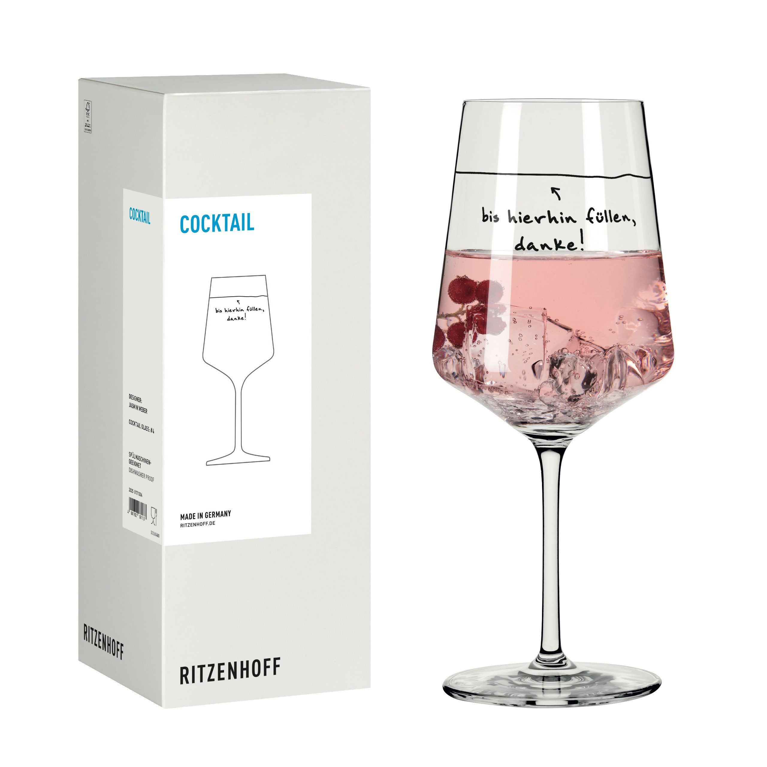 Ritzenhoff Aperitifglas Sprüche