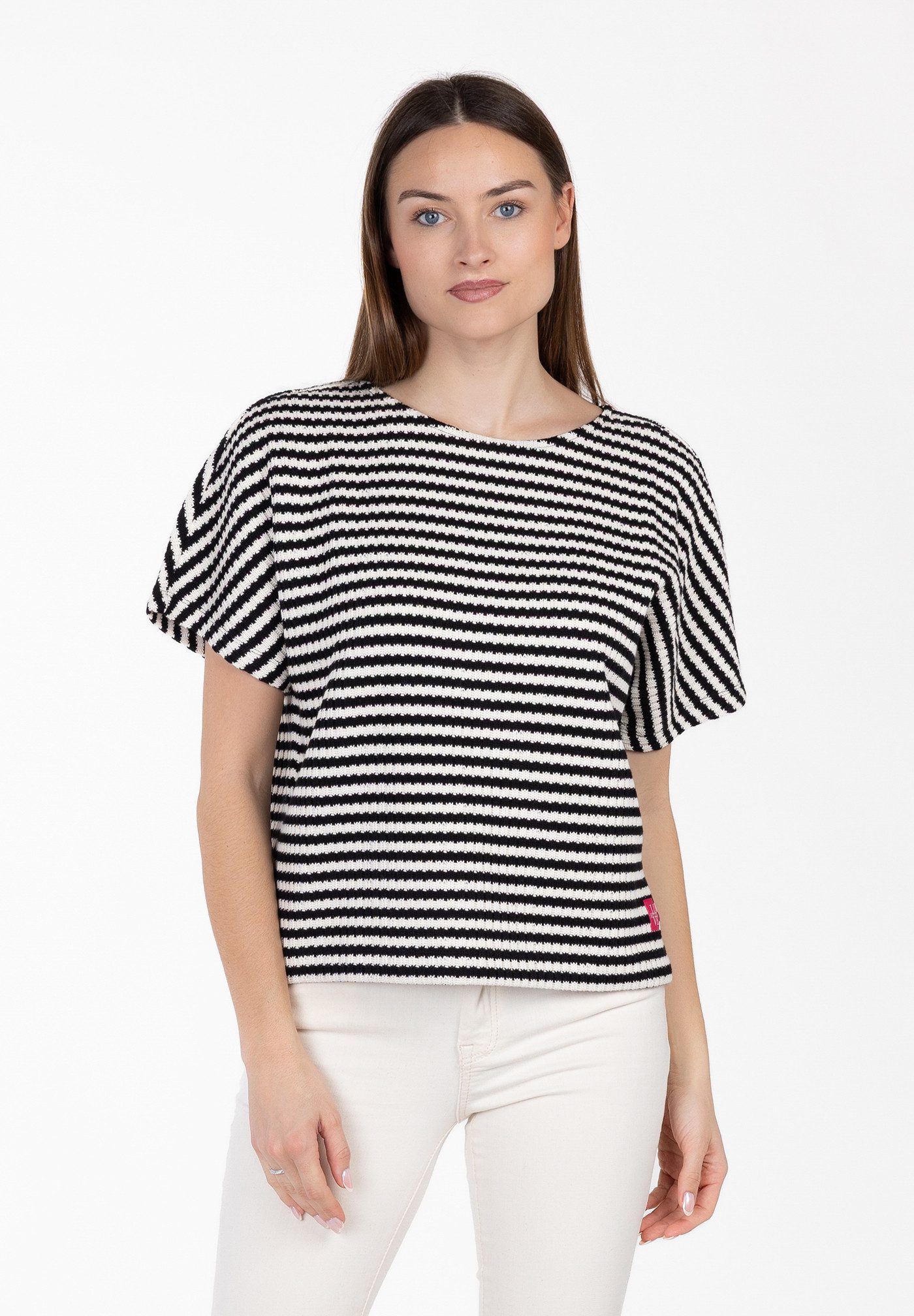 Key Largo Rundhalspullover WKN BEACH round (1-tlg)