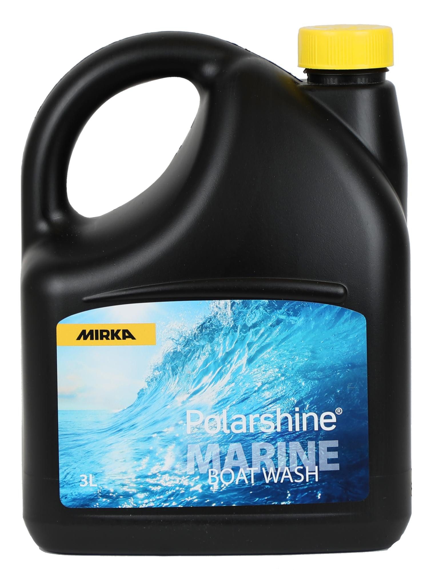 Mirka Polarshine Marine Boat Wash Bootsreiniger GFK Allzweckreiniger (Biologisch abbaubar, schont Wachs & Versiegelung bei Reinigung)