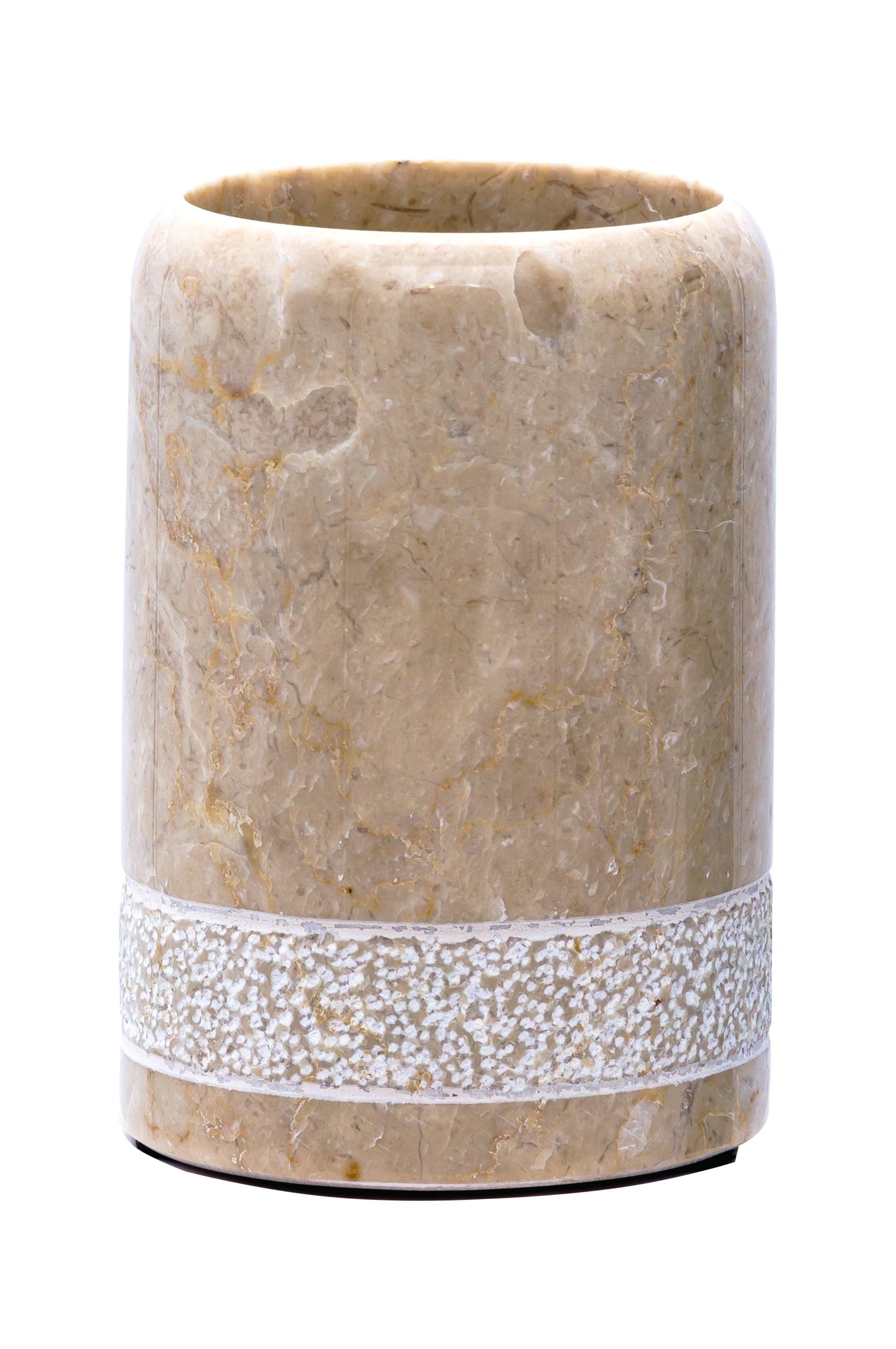 Ridder Badaccessoire-Set Aufbewahrungsbecher Posh beige günstig online kaufen