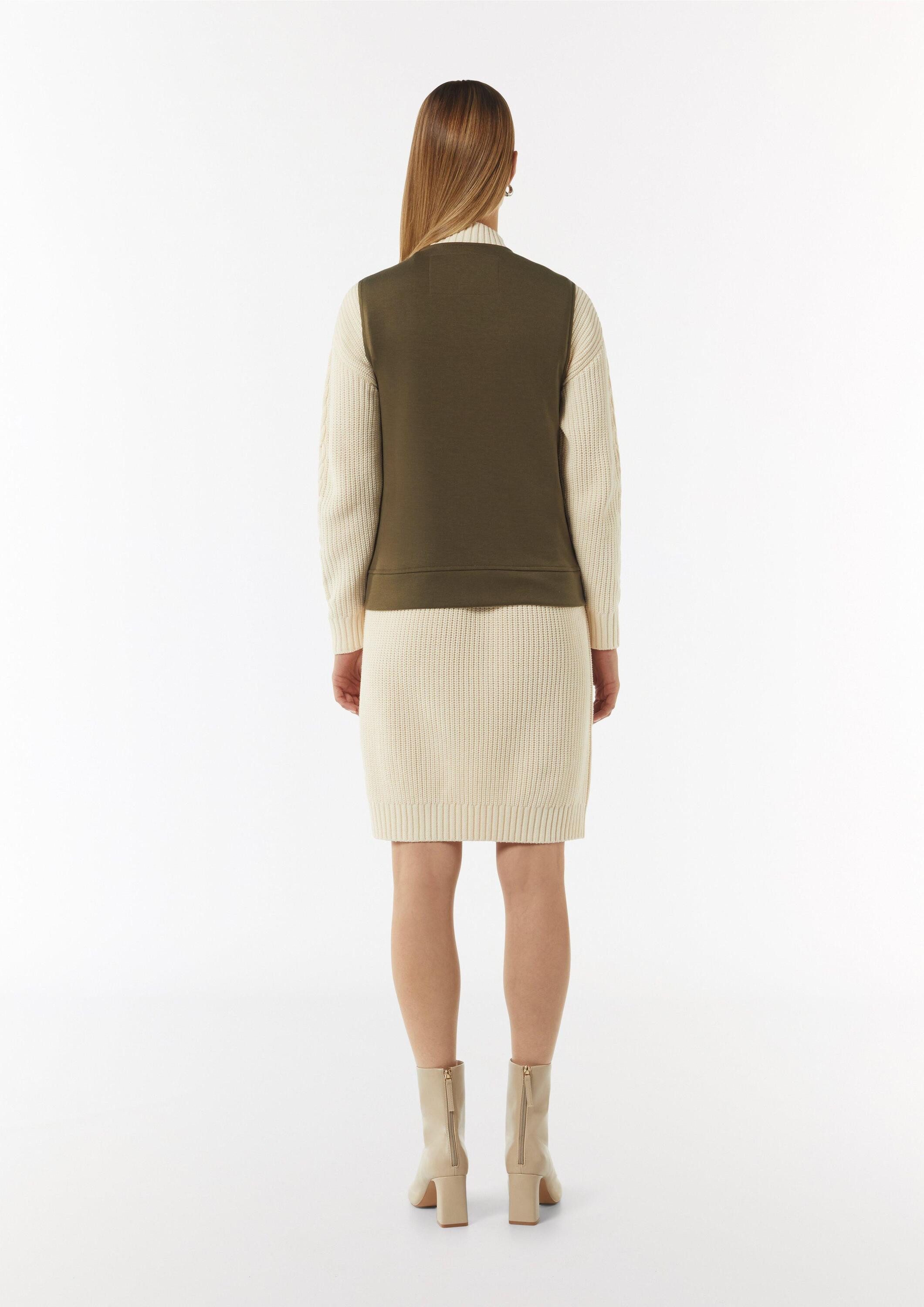 comma Funktionsweste Indoor-Weste Leichte Steppweste im Fabricmix