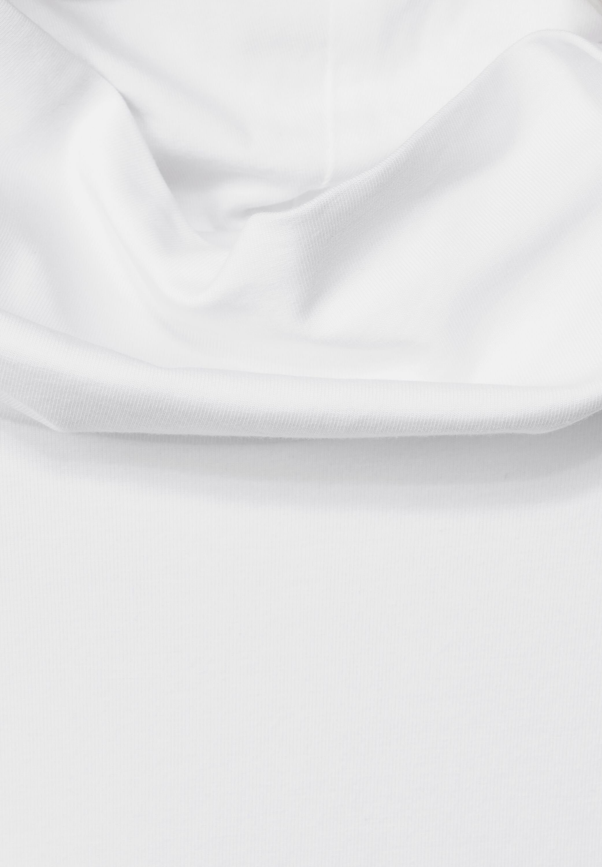 Cecil Unifarbe in T-Shirt White