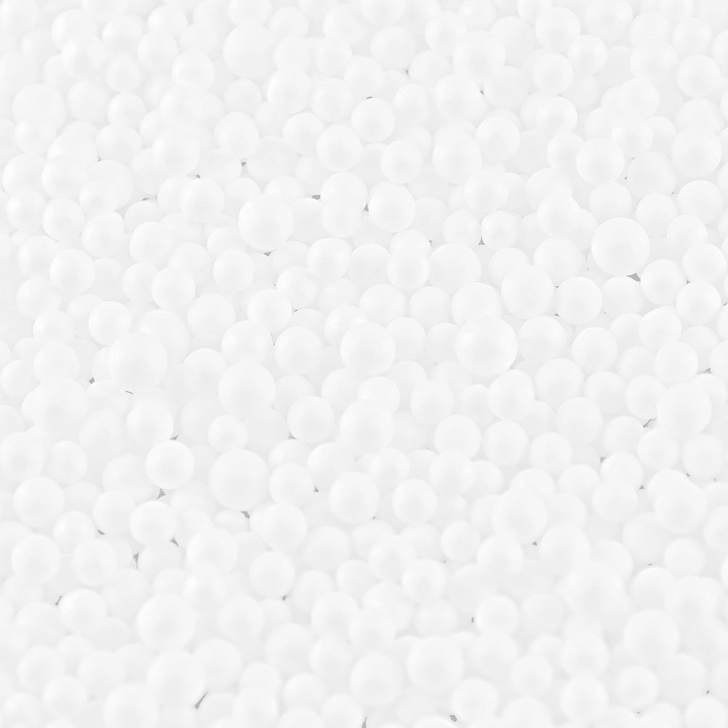 Nachfüllpack 50L Lumaland Kissen Qualität häkeln nähen EPS-Perlen stricken Premium Füllung Sitzsack Füllmaterial, Kuscheltier