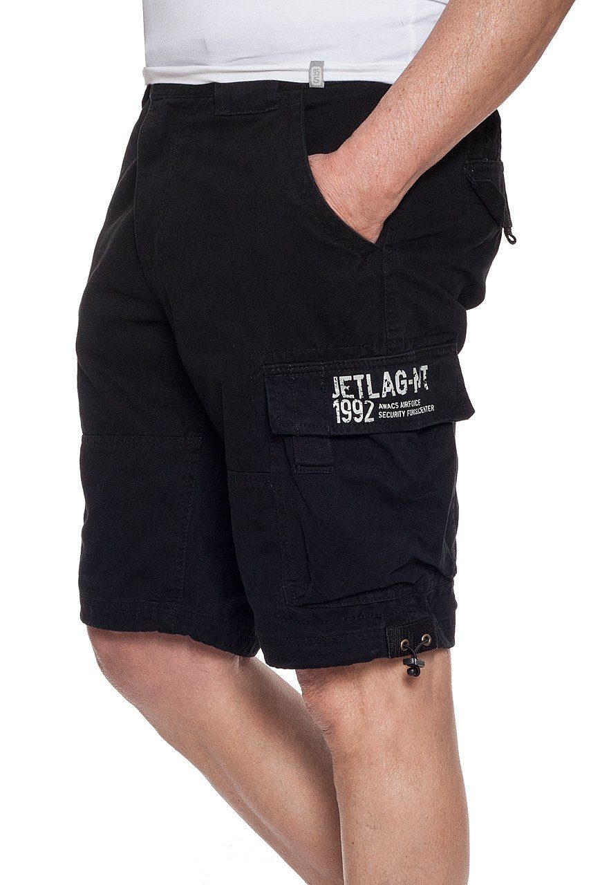 Jet Lag Cargoshorts 21-753 Schwarz