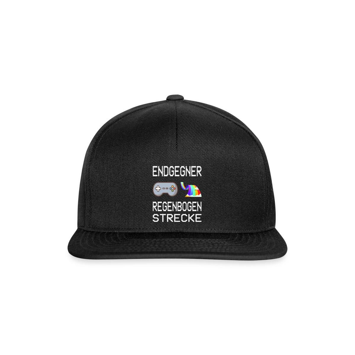 Snapback Cap Endgegner Regenbogen Strecke Snapback Cap