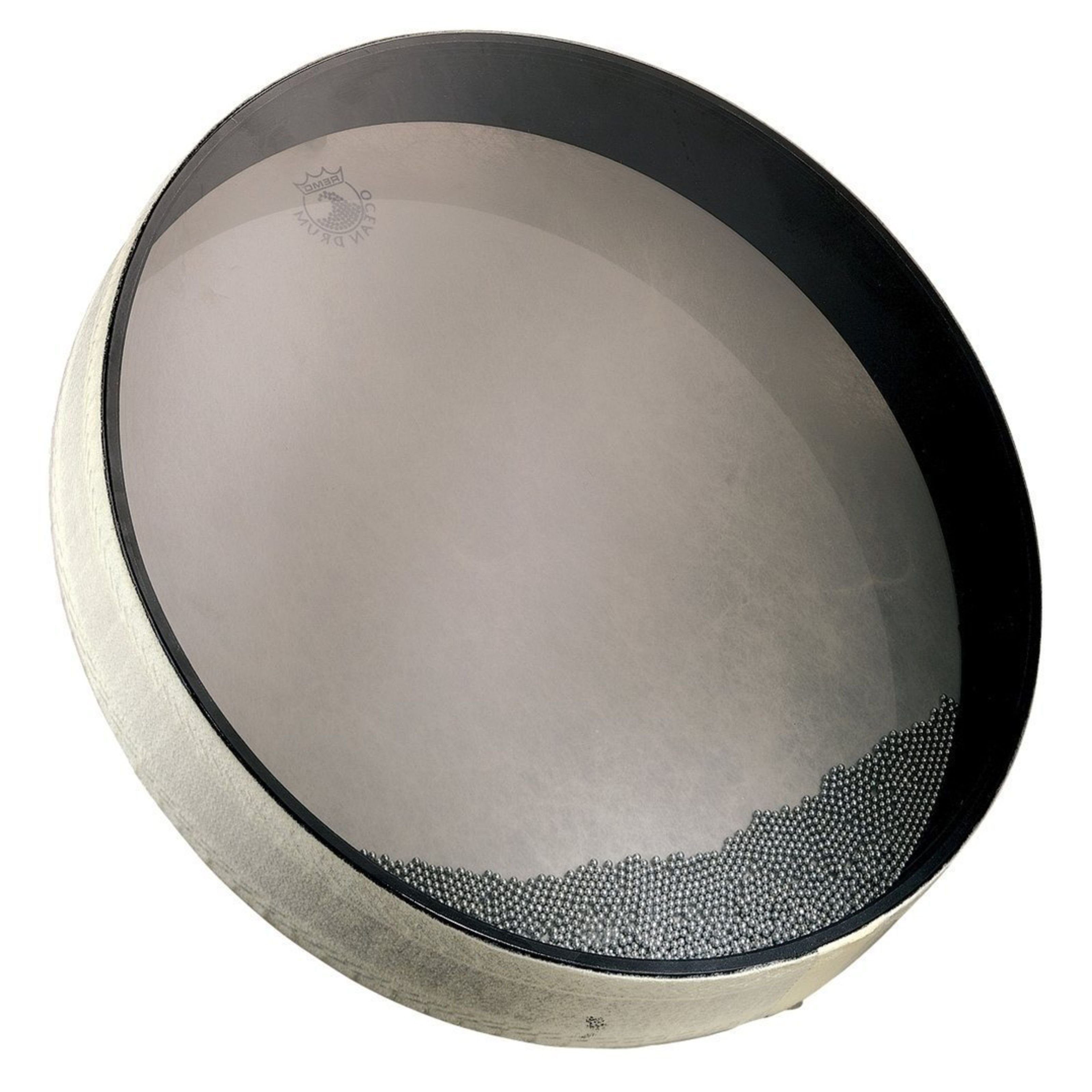 Remo Trommel,Ocean Drum 16"x25" White Finish, Percussion, Ritual Percussion, Ocean Drum 16"x2,5" White Finish - Ritual Percussion