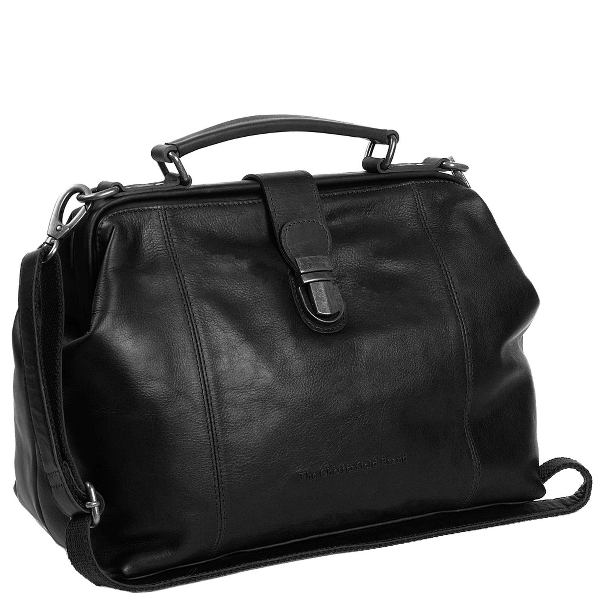 The Chesterfield Brand Umhängetasche Shaun - Umhängetasche Leder 32 cm (bla günstig online kaufen